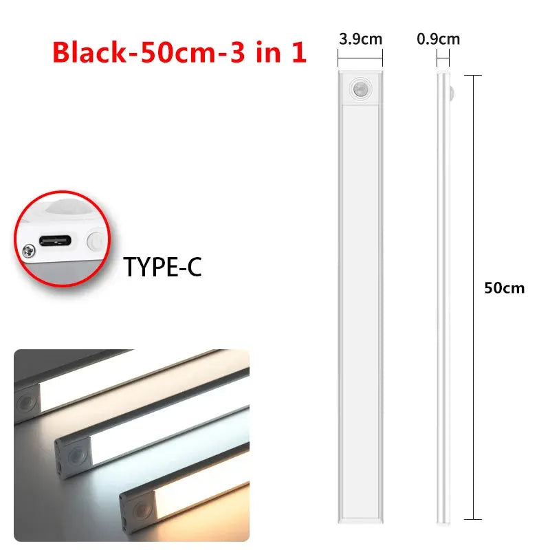 Flexible Motion Sensor LED Strip for Home Lighting Champagne Apollo