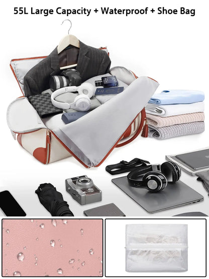 PackMore Foldable Trolley – Big Space, Easy Travel! VitalTravel Official Store