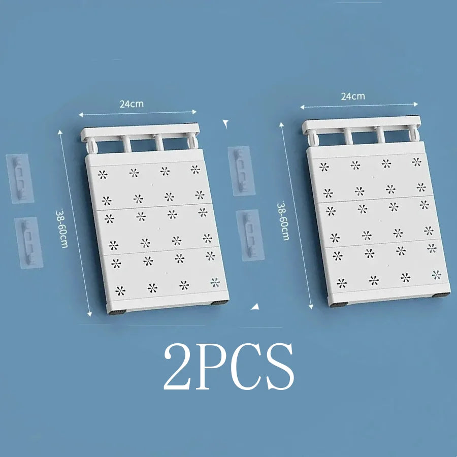 Space-Saving Shelf Rack – Double Your Closet Space in Seconds!