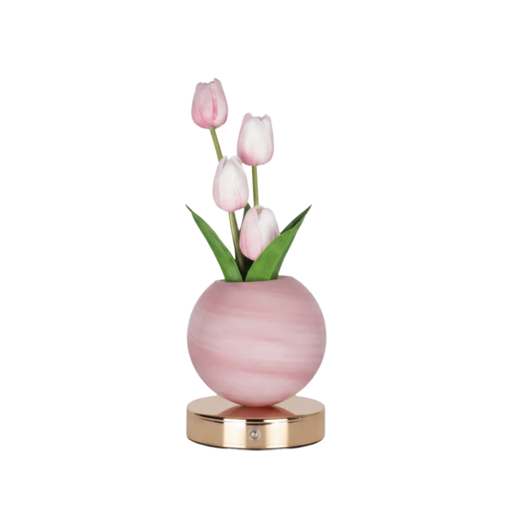 TulipGlow™ Table Lamp 🌷✨ — Touch-Controlled Floral Elegance