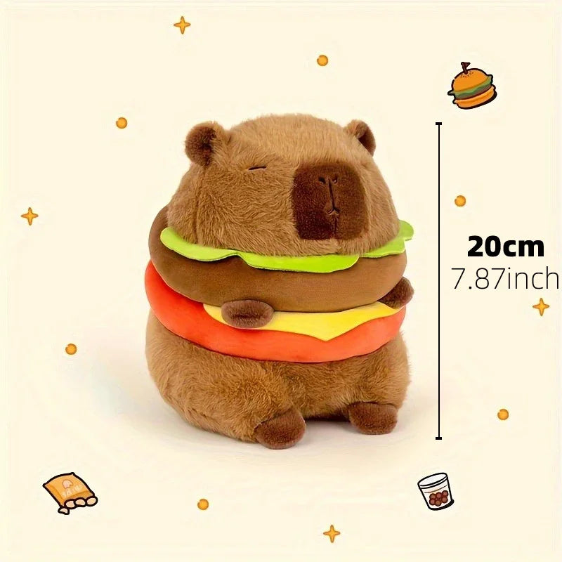 23cm Capybara Plush Simulation Capibara Anime Fluffty Toy Cute Doll Stuffed Animals Soft Doll Plush Christmas Thanksgiving Gift Stone's Store