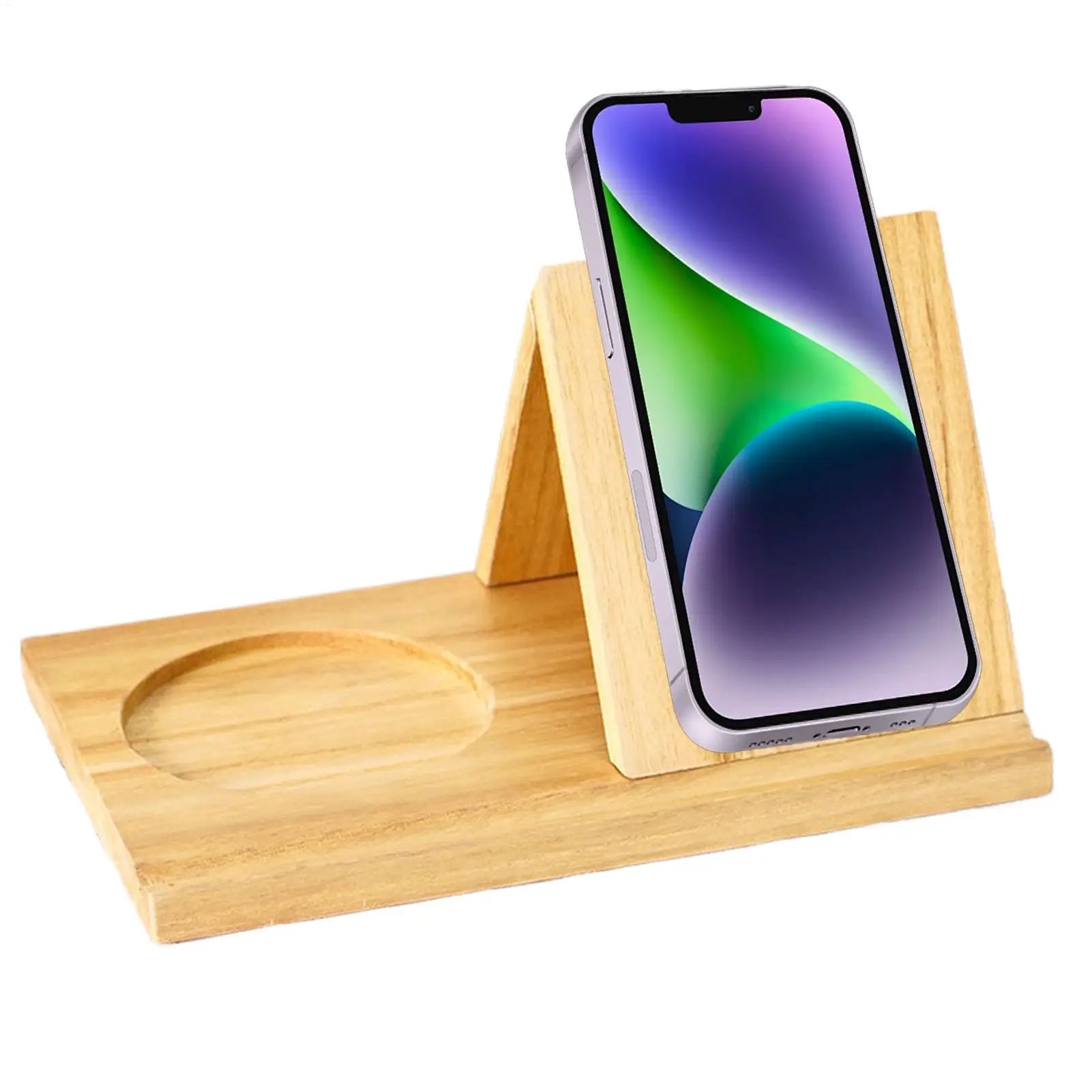 ReadEase™ Wooden Book Stand 📚 — Hands-Free Comfort & Style