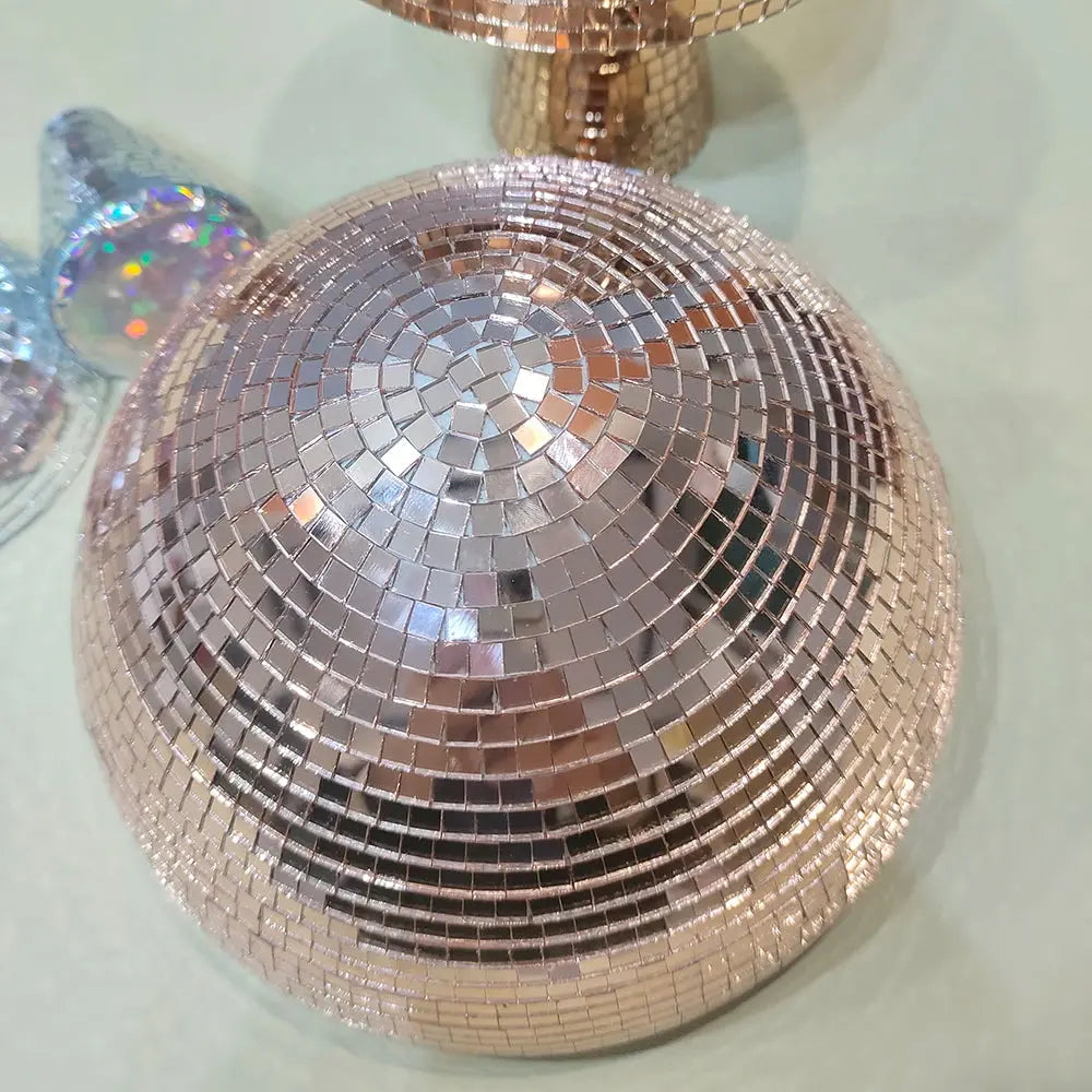 Retro Reflective Mushroom Shape Disco Mirror Ball DJ Light Modern Home AliExpress