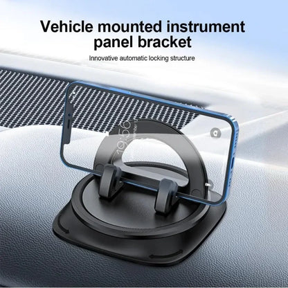 360° Universal Dash Mount – No More Phone Slips While Driving!