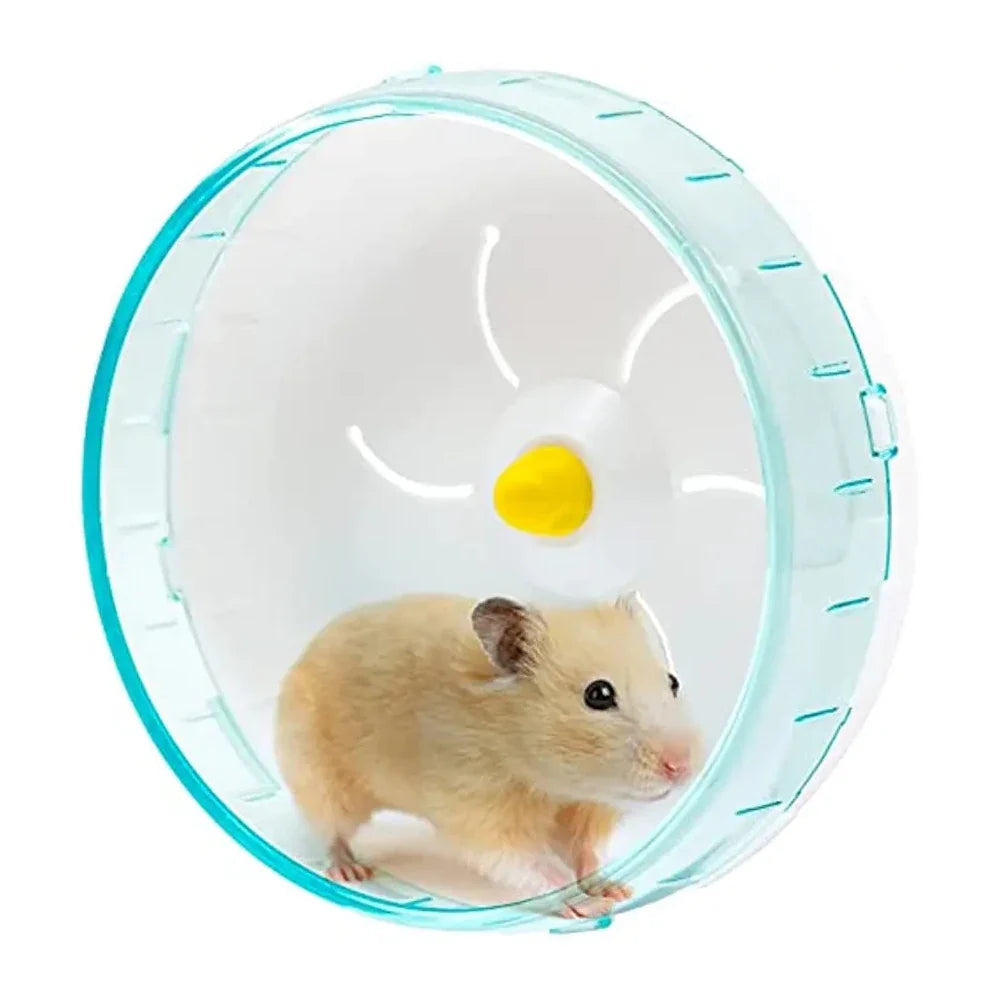 Silent Hamster Wheel - Exercise Wheel for Syrian Hamsters - Quiet Spinner Running Wheel for Small Animals - Pet Hamsters Exercise Wheel Toy Life In Yongshang Store