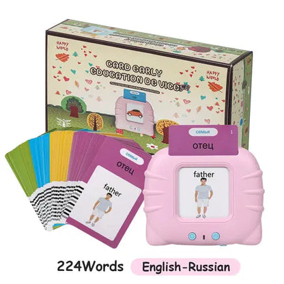 Learning Machine for Kid Talking Flash Cards Kindergarten Kids