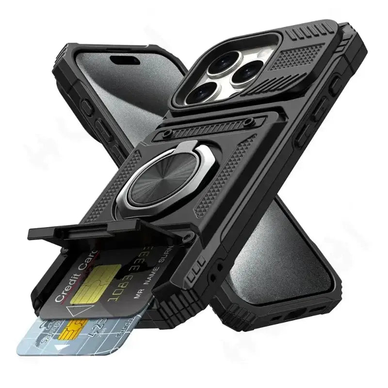 Case For iPhone Magnetic Rotated Ring Kickstand Heavy Duty Drop Protection Wallet Cover Shop1103753338 Store
