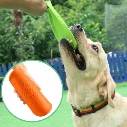 Durable Silicone Flying Disc for Dogs - Interactive Outdoor Fun!