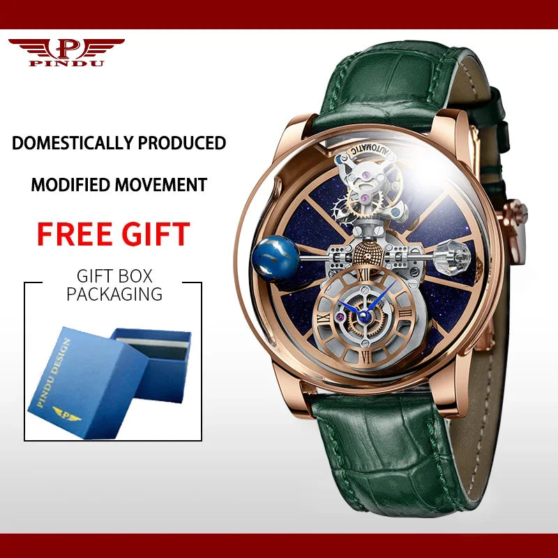 Galactic Pioneer Chronograph Tourbillon Luxury Watch South Bay Evans General Store
