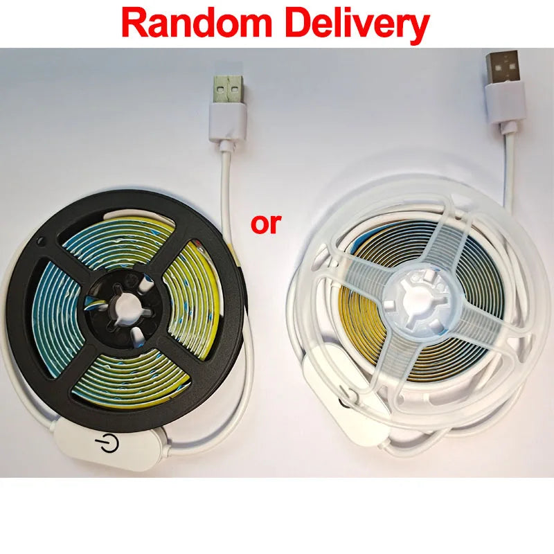 5V USB LED COB Touch Dimmer Light Strip - Flexible Diode Tape Stone's Store