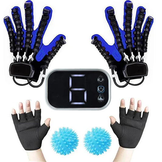 Hand Rehabilitation Training Gloves Rehabilitation Robot Gloves Stroke Hemiplegia Intelligent Massage Hand Function Robot Gloves