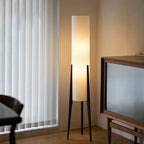 Chinese Fabric Floor Lamp – Zen-Inspired Wooden Lighting Homelover Light Store