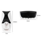 1Set Toothbrush Holder With Automatic Toothpaste Dispenser Wall AliExpress