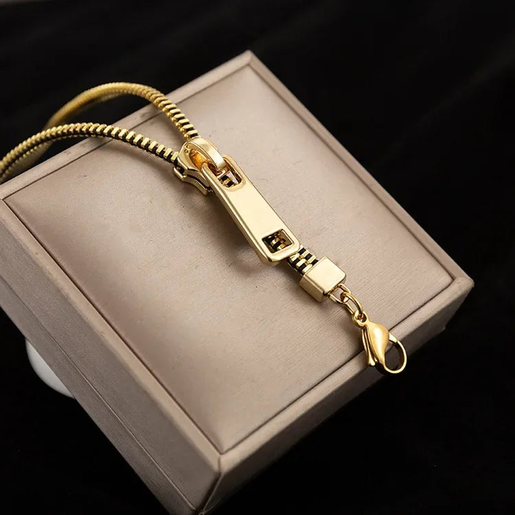 ZipGlam™ – Dúo ajustable de collar y pulsera