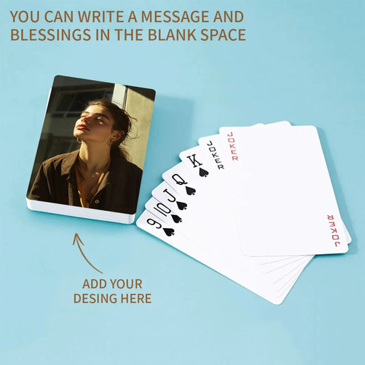 SnapDeck™ Tarjetas personalizadas con fotos 🃏📸 Tus recuerdos, en cada mano