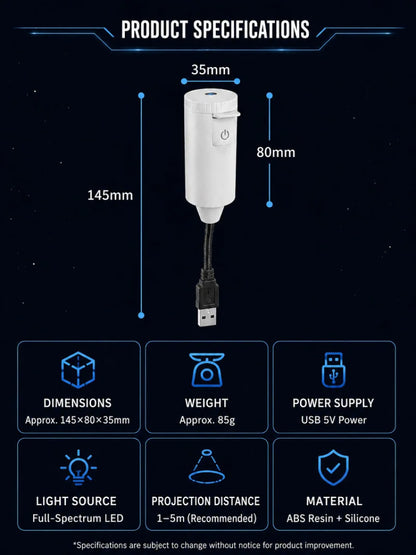 StarScape™ Projector 🌌✨ — Transform Any Room into the Night Sky