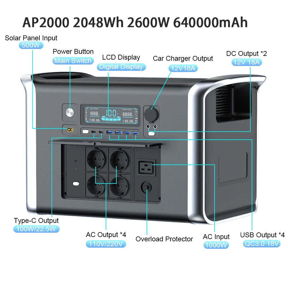 Portable Solar Power Station Ctolity Warehouse Stock Power Store
