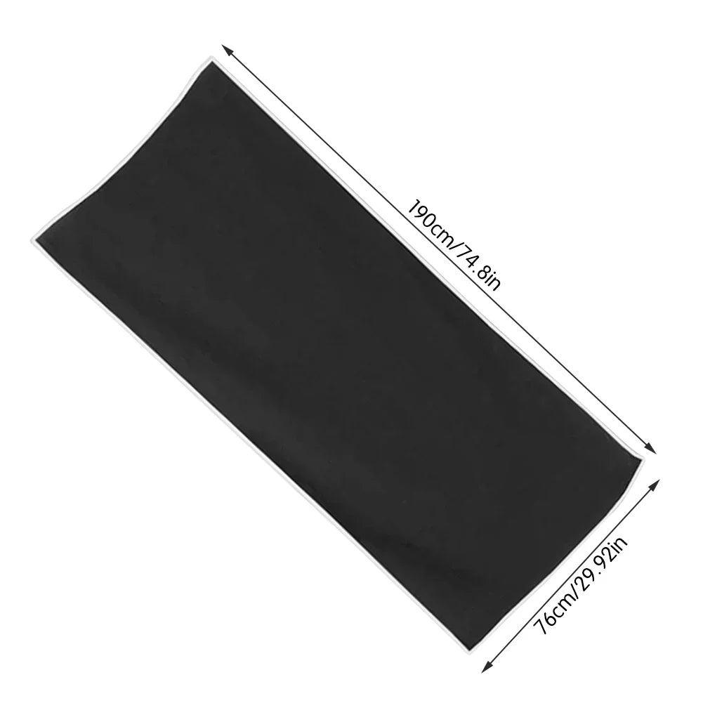 Toalla de baño magnética para exteriores Toallas magnéticas multifuncionales Toalla de playa de secado rápido para surf natación cambio de ropa