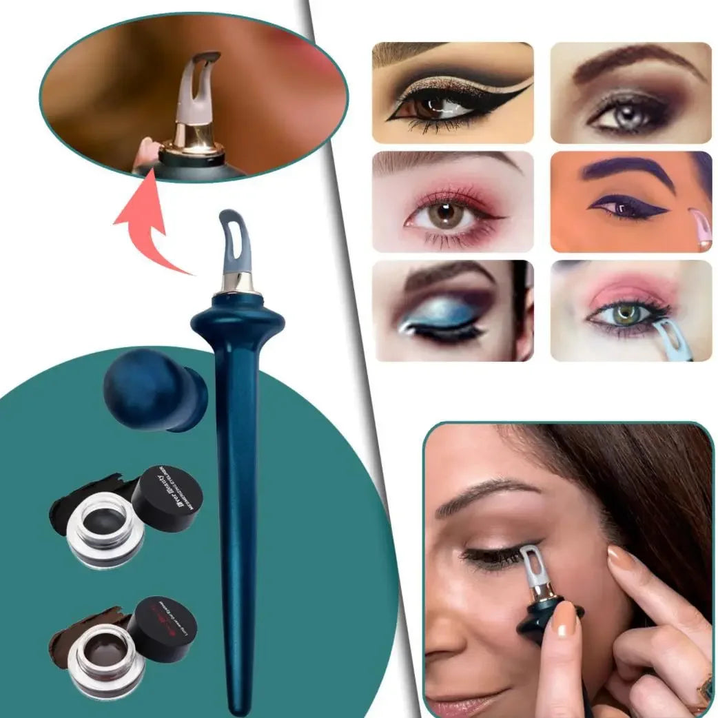 Glide & Go Stencil – Smudge-Proof Eyeliner Made Easy!