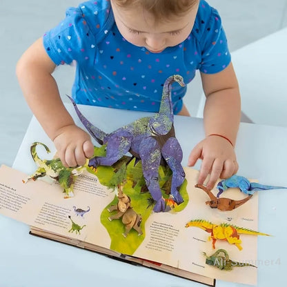 DinoWorld™ Pop-Up Encyclopedia 🦕📘 Dinosaurs That Come Alive