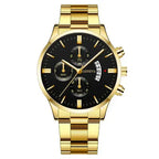 2023 Luxury Fashion Mens Watches Silver Stainless Steel Quartz Wrist
