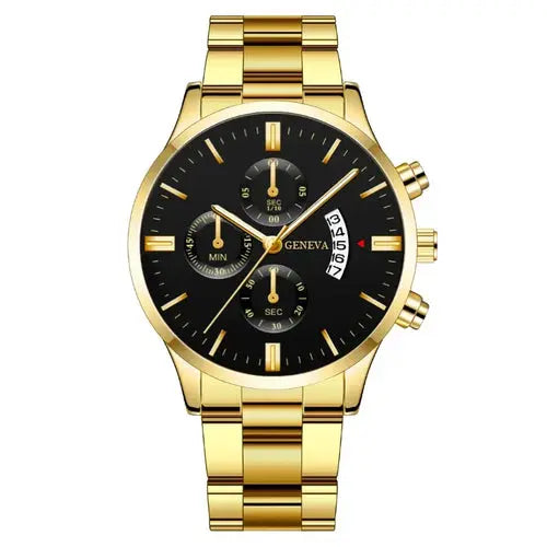 2023 Luxury Fashion Mens Watches Silver Stainless Steel Quartz Wrist