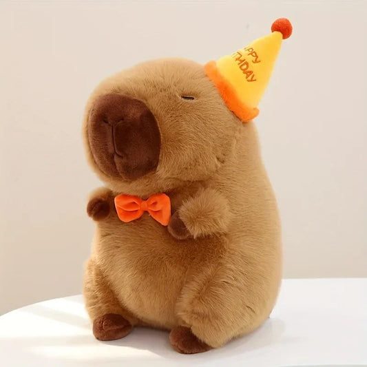 23cm Capybara Plush Simulation Capibara Anime Fluffty Toy Cute Doll Stuffed Animals Soft Doll Plush Christmas Thanksgiving Gift Stone's Store