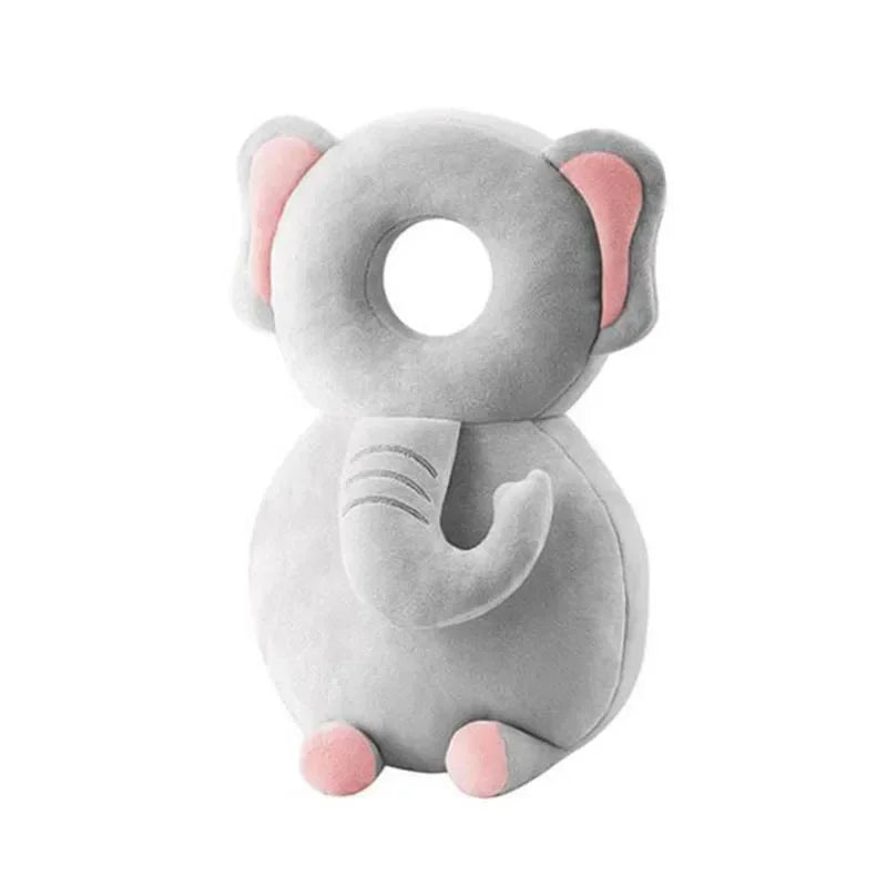 Almohada de seguridad para la cabeza de recién nacidos, mochila con cojín de protección para la caída de la cabeza de bebés y niños pequeños, dibujos animados, suave.