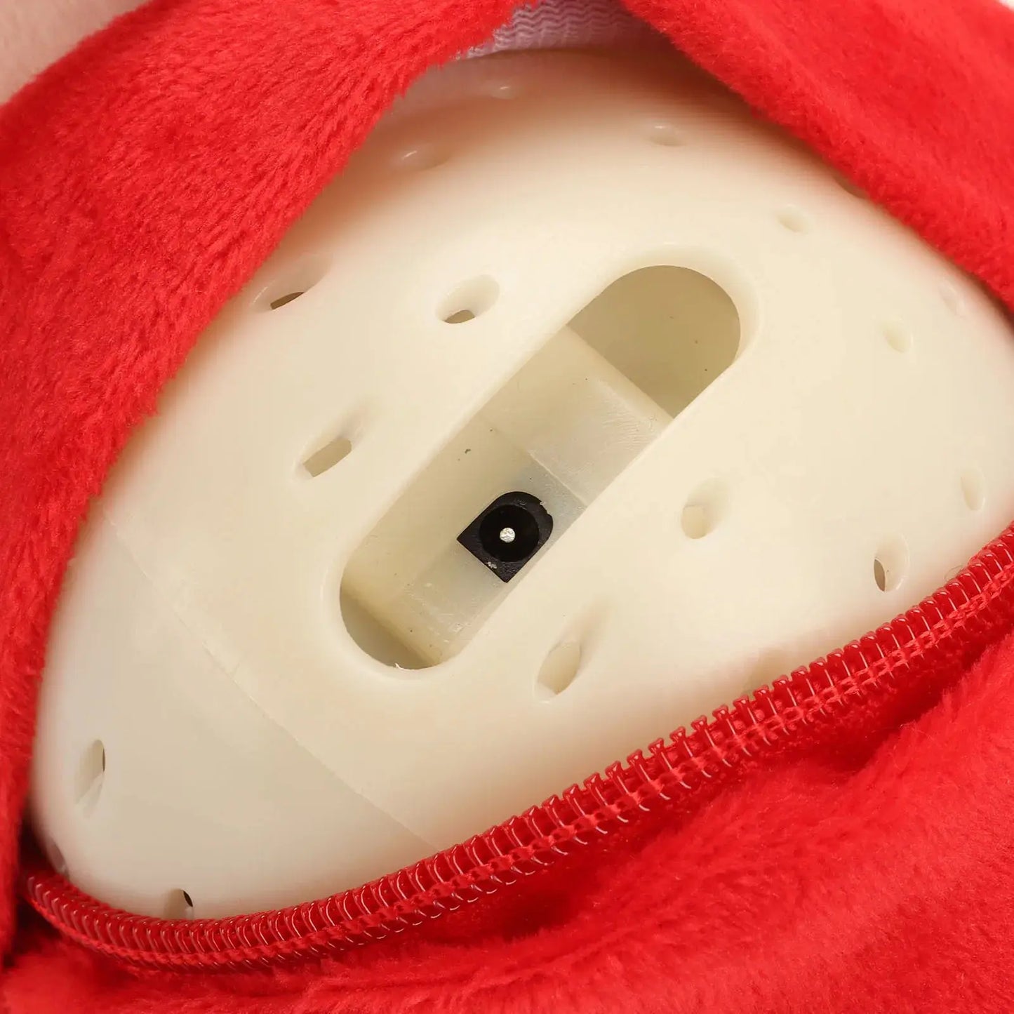 Pet Bouncing Ball USB Rechargeable Interactive Washable Cartoon Pig