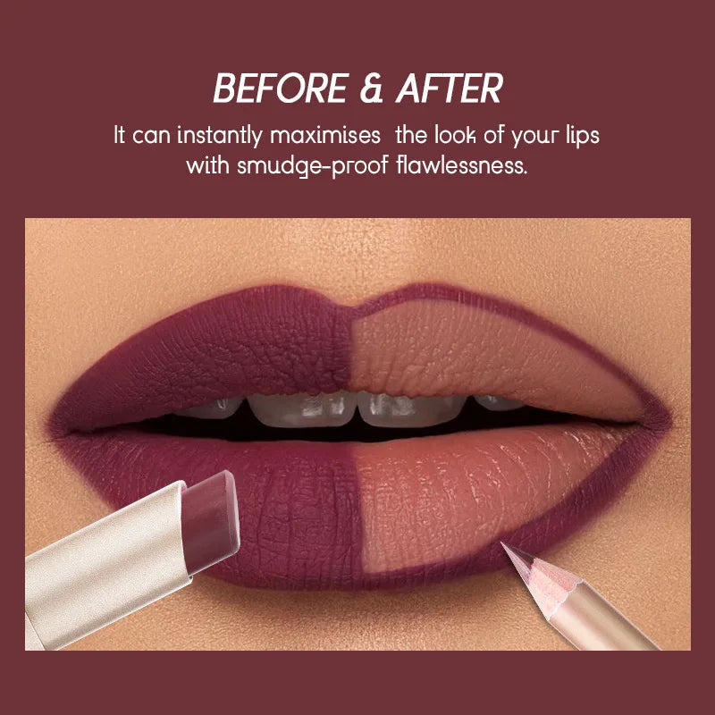 12 Color Lip Liner + LIPSTICK Set Stone's Store