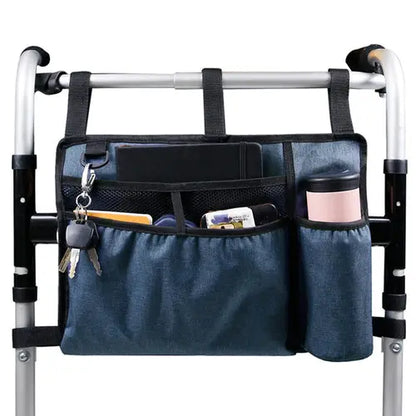 Walker Bag Basket with Cup Holder Suit for Adult Folding Walkers AliExpress