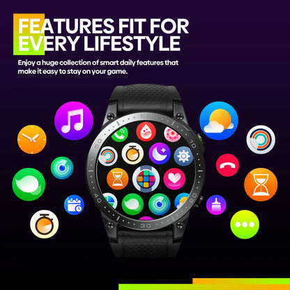 Zeblaze Ares 3 Pro Smart Watch Ultra HD AMOLED Display Voice Calling Function 100+ Sports Modes 24H Health Monitor Smartwatch Big Save Store