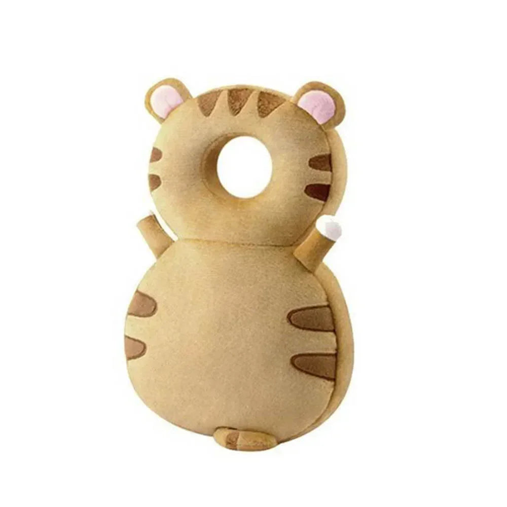 Almohada de seguridad para la cabeza de recién nacidos, mochila con cojín de protección para la caída de la cabeza de bebés y niños pequeños, dibujos animados, suave.