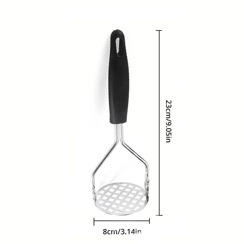 1pc Stainless Steel Manual Potato Ricer Garlic Masher Creative