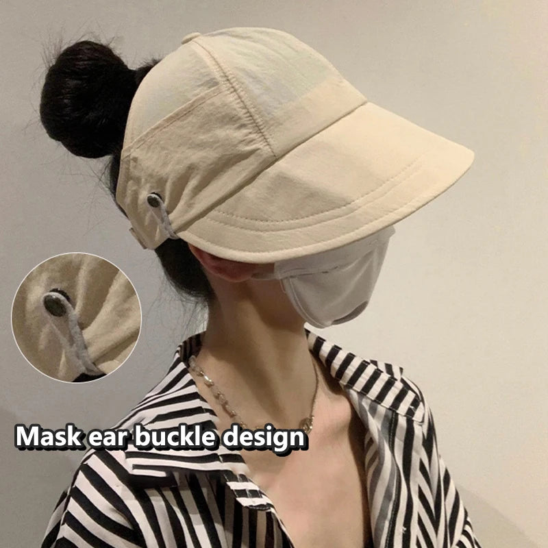 SunShield PonyCap – Style Meets Sun Safety!