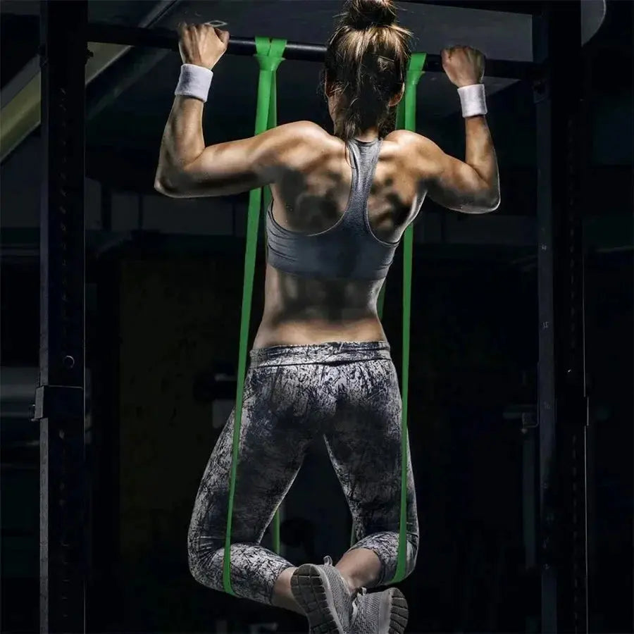 Resistance Bands Exercise Elastic Workout Ruber Loop Strength Rubber