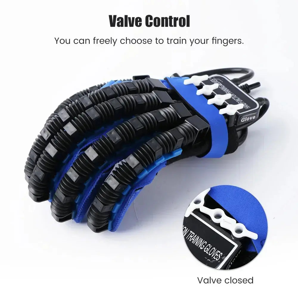 Left & Right Hand Finger Rehabilitation Exerciser Robot Gloves Stroke AliExpress