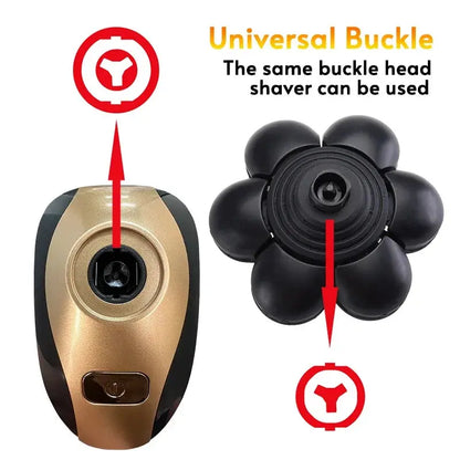 Replaceable Electric Shaver Head 3/5/6/7/8/9 Floating Blade Head Nose