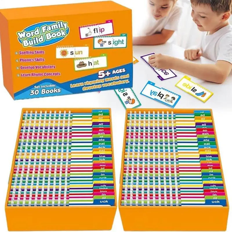 RhymeTime™ 30-Book Learning Flip Set 📚🎤
