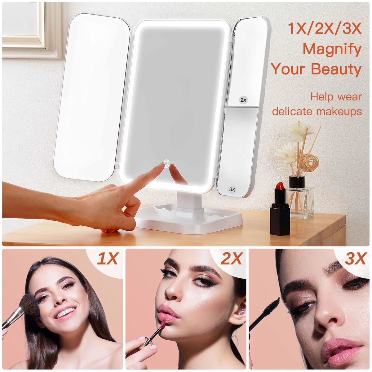 LumiTrifold: Perfect Lighting for Perfect Looks Oktech Beauty Store