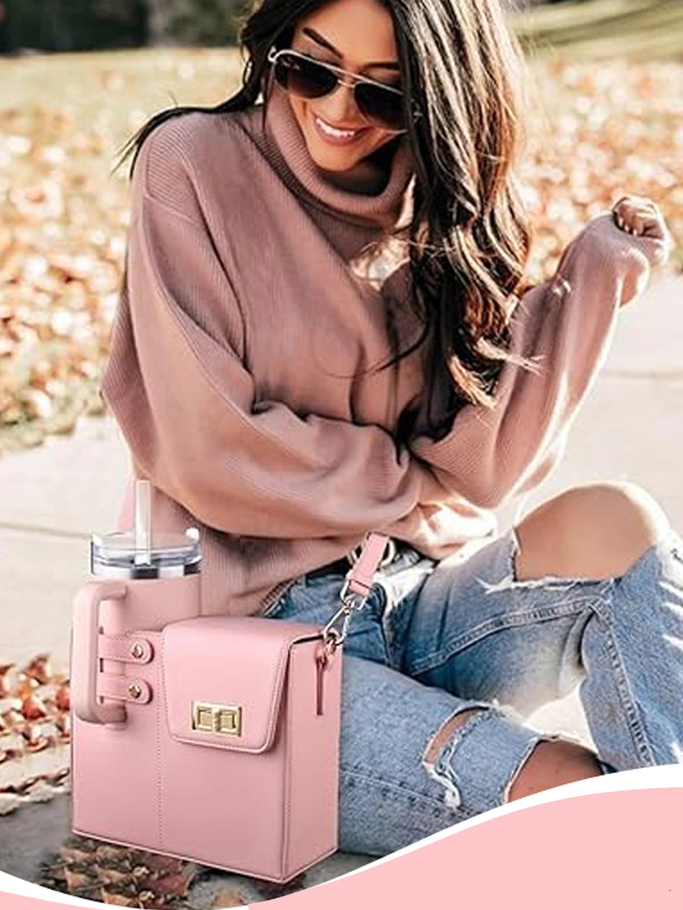 Multifunctional Crossbody Water Bottle Bag Shop1103886067 Store