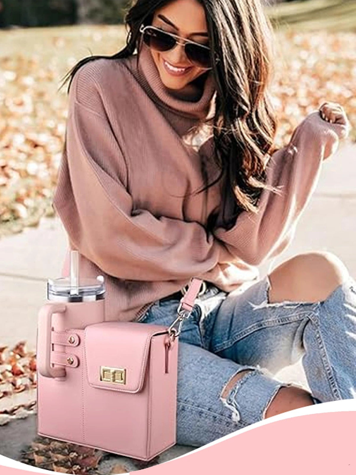 Multifunctional Crossbody Water Bottle Bag Shop1103886067 Store