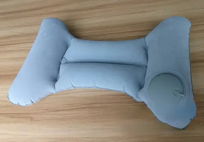 Inflatable Travel Pillow Back Lumbar Support Air Cushion Neck Waist