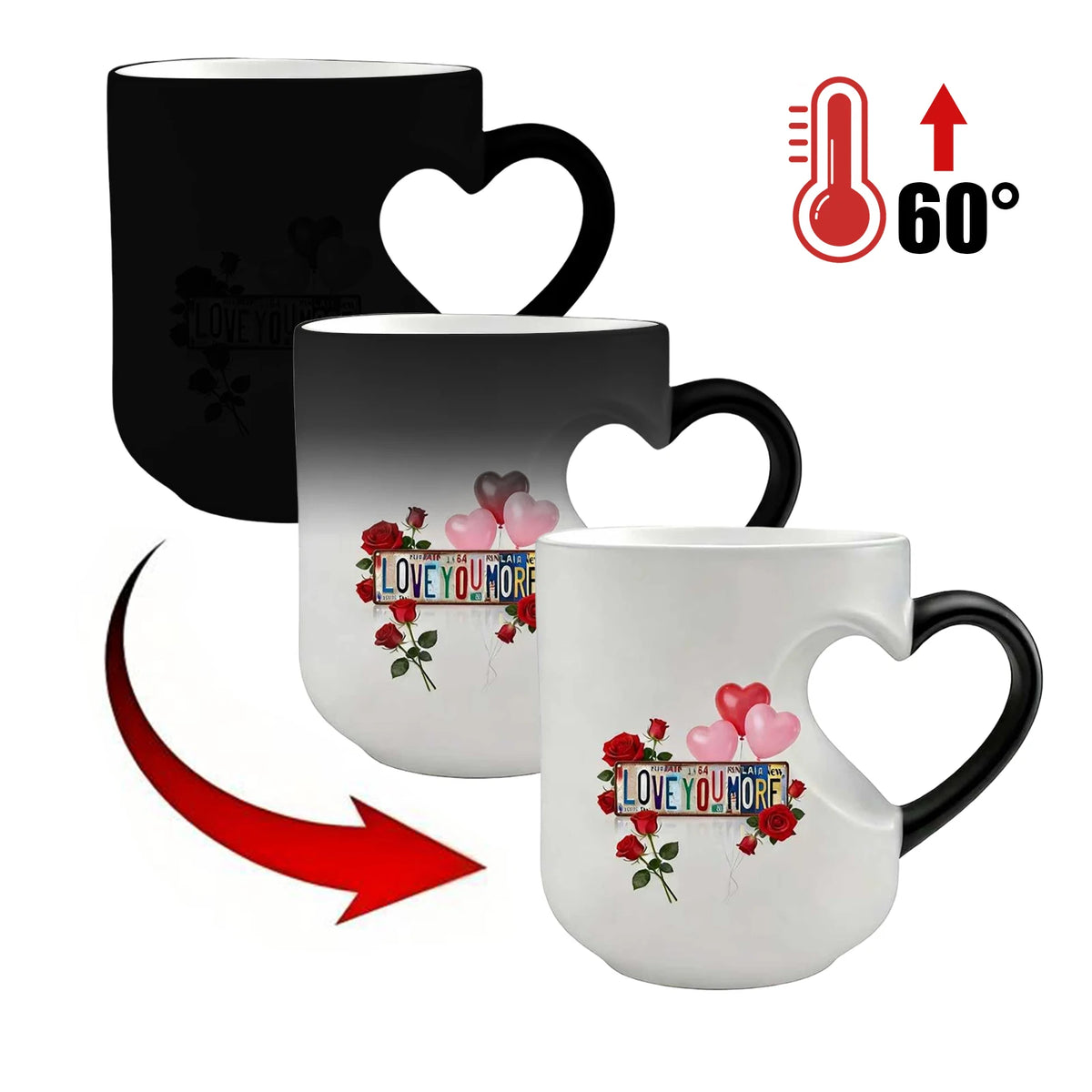 LoveReveal™ Color-Changing Mug ❤️✨ Watch the Magic Appear