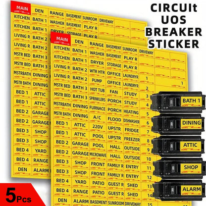VoltVault Labels – No More Guesswork, Just Flip & Know!
