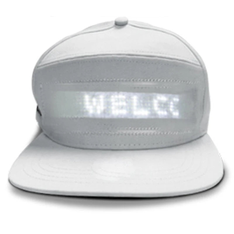 Glow-in-the-Dark LED Cap – Stand Out at Concerts & Parties!
