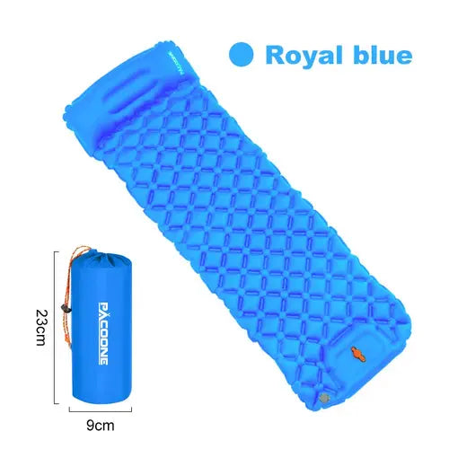 PACOONE Outdoor Camping Sleeping Pad Inflatable Mattress with Pillows AliExpress