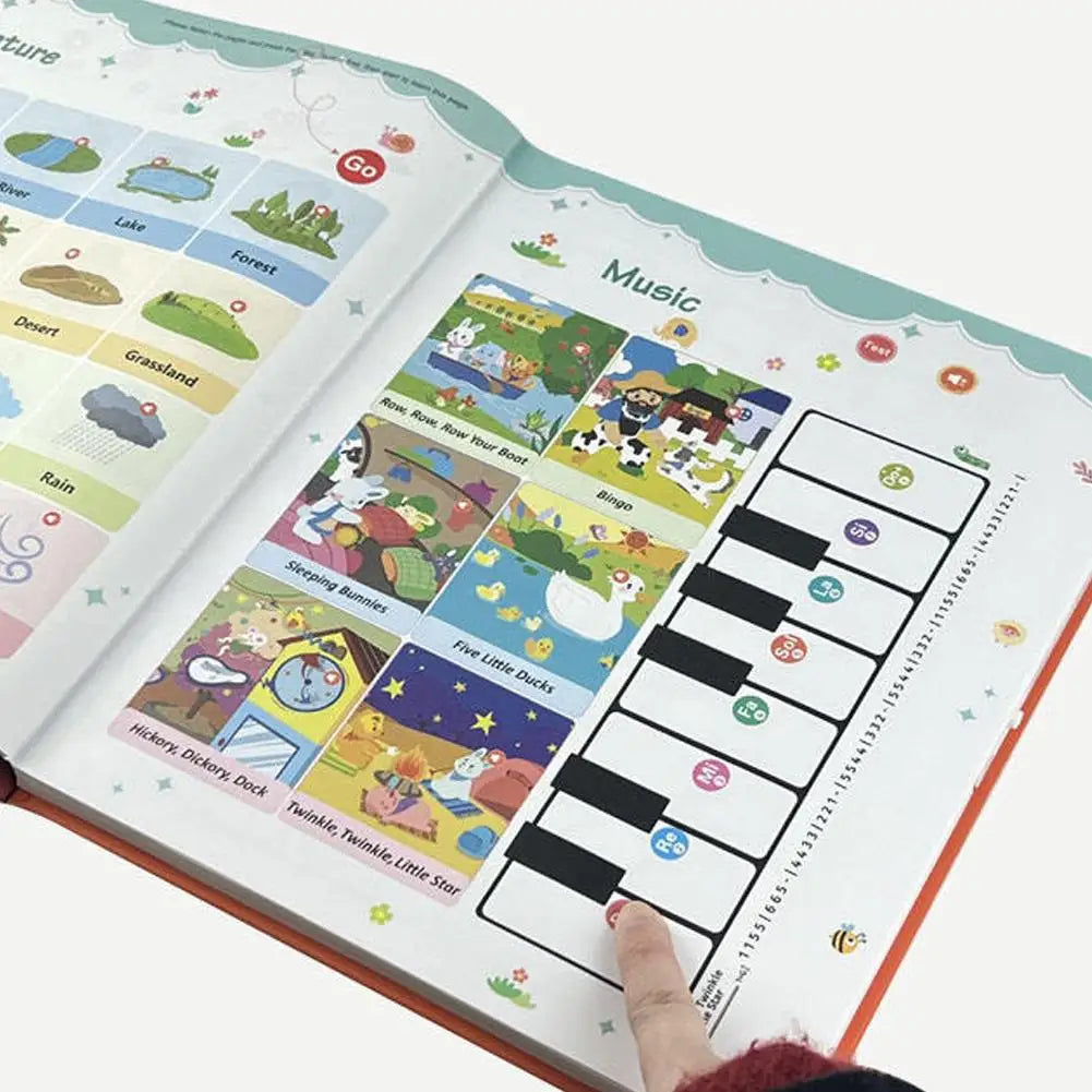 Interactive Sound Book – Learn First English Words with Fun Audio!