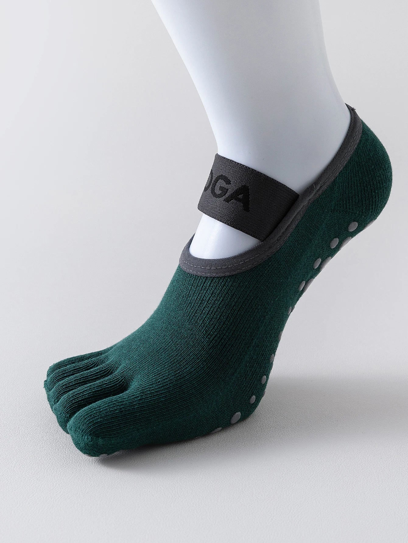Knit Yoga Socks for Women — Breathable Toe-Separating Comfort
