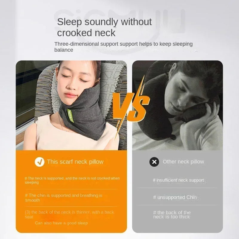 NeckNest™ Ergonomic Pillow ✈️😴 Sleep Better Anywhere
